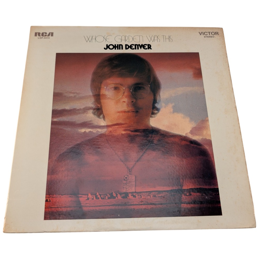 John Denver Whose Garden Was This LP Stereo 1970 US RCA Victor LSP-4414 EX/VG